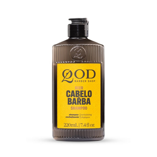 3 in 1 Shampoo 220ml - Premium Beer - QOD Barber Shop