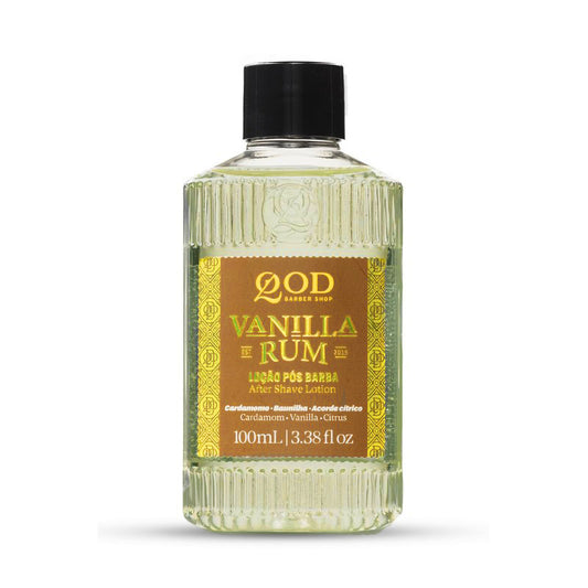 After Shave Lotion Vanilla Rum 100ml - QOD Barber Shop